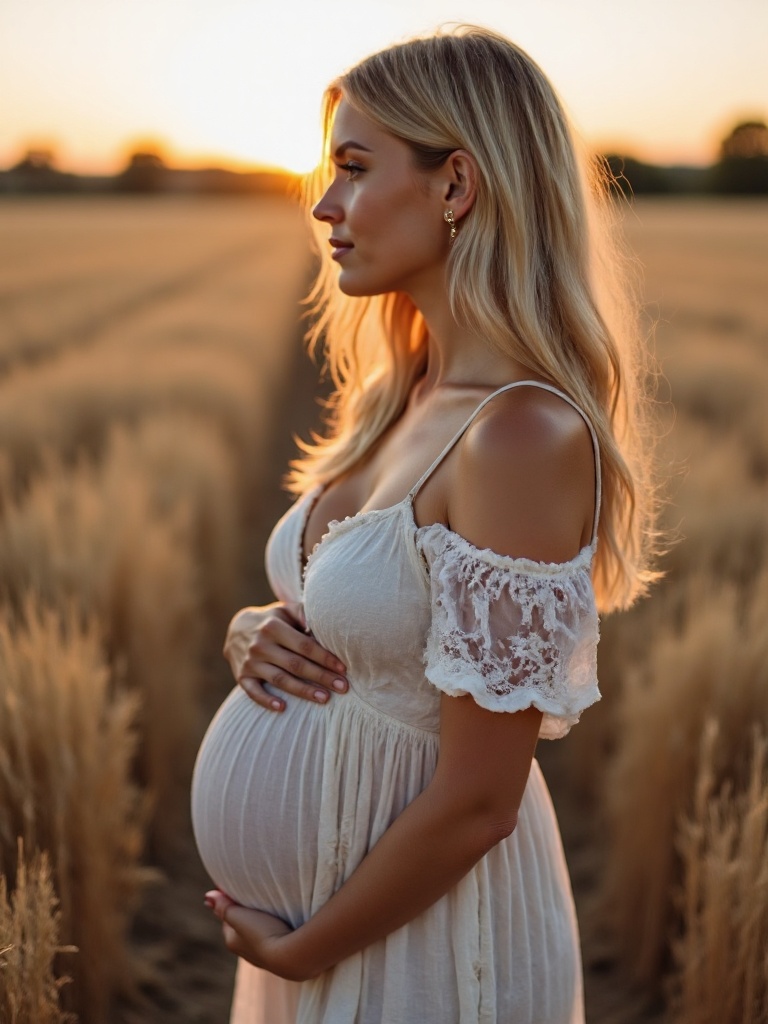 Profesjonalne zdjęcie brzuszkowe