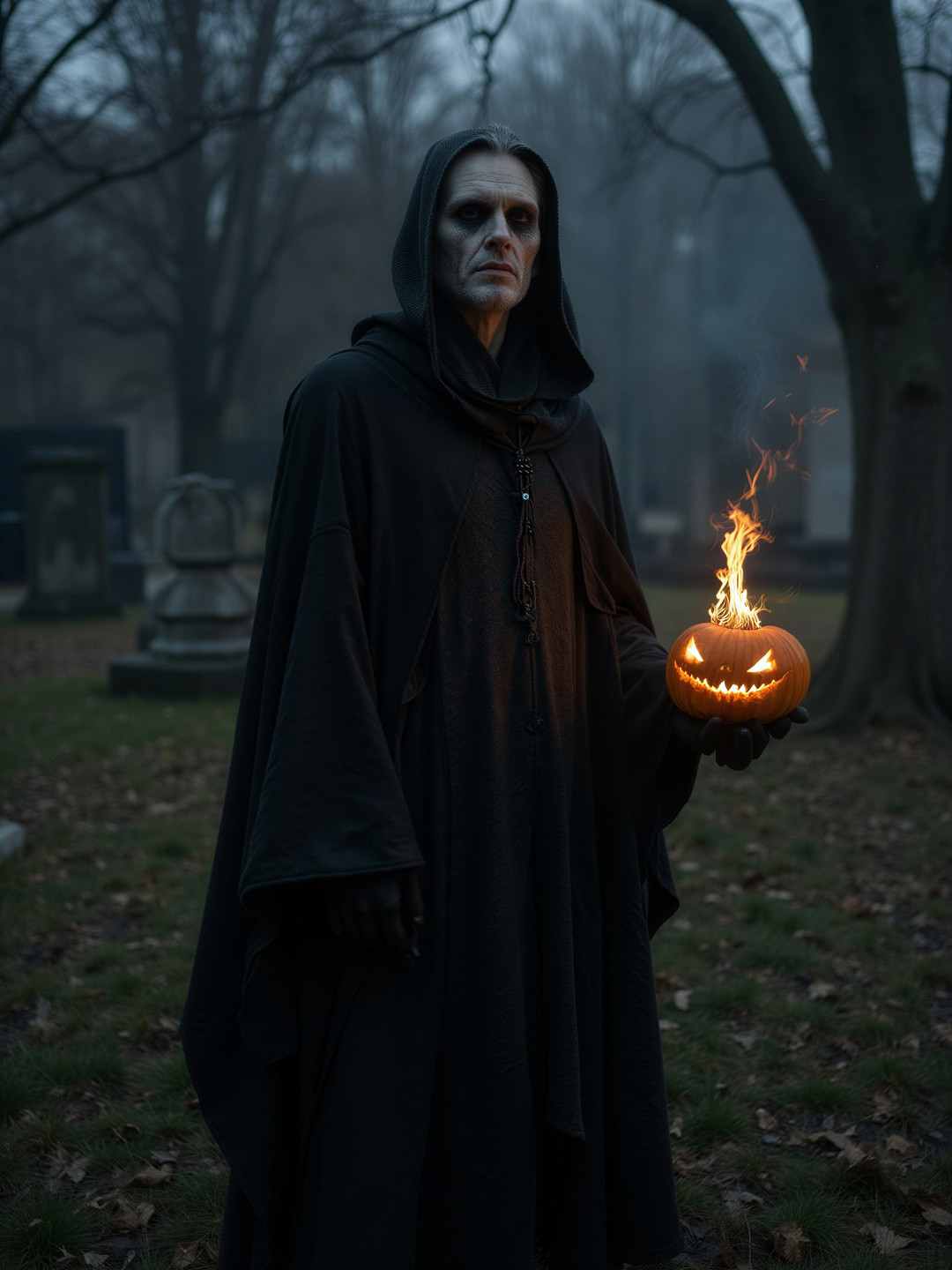 Profesjonalne męskie zdjęcie w klimacie Halloween