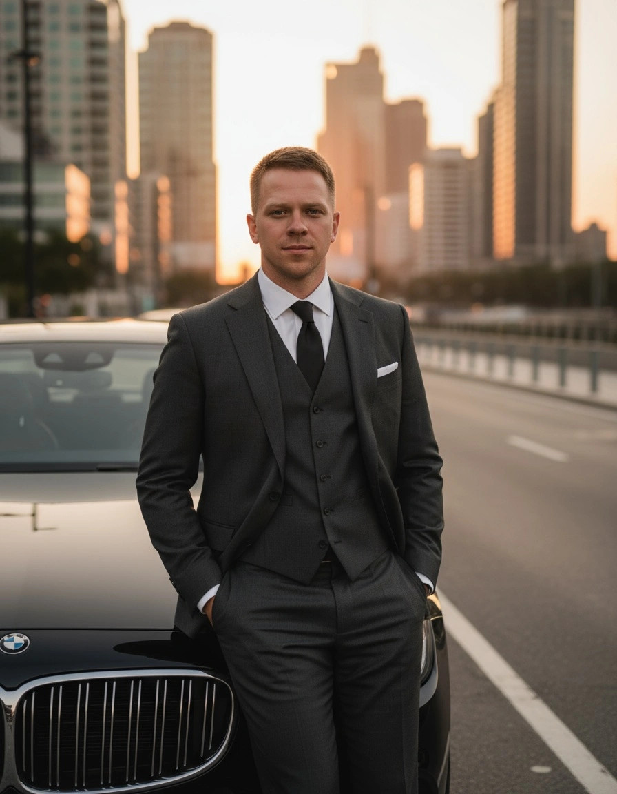 Różne style sesji męskich