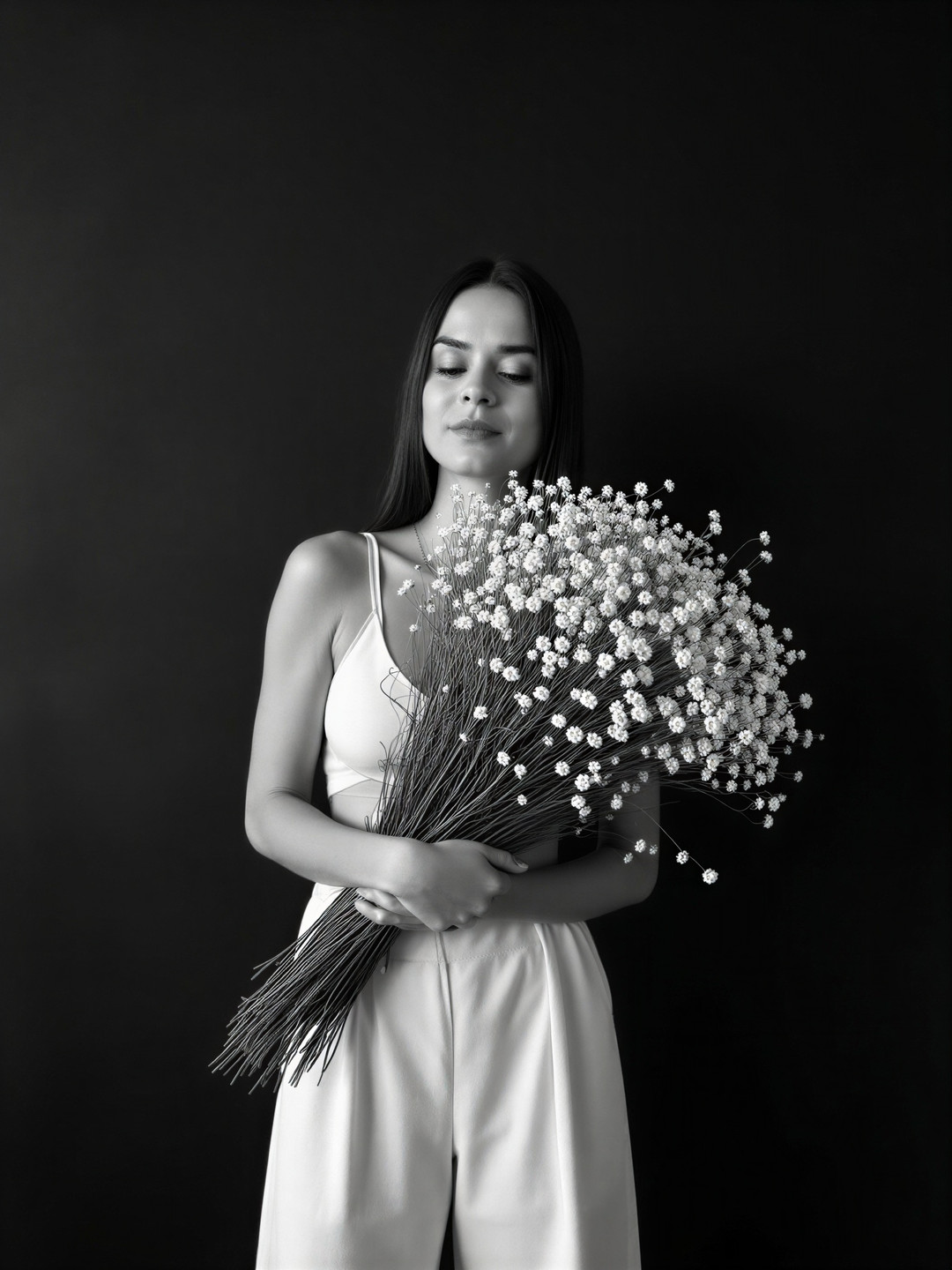 Przykład profesjonalnego zdjęcia z kwiatami