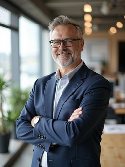 Professional headshot example