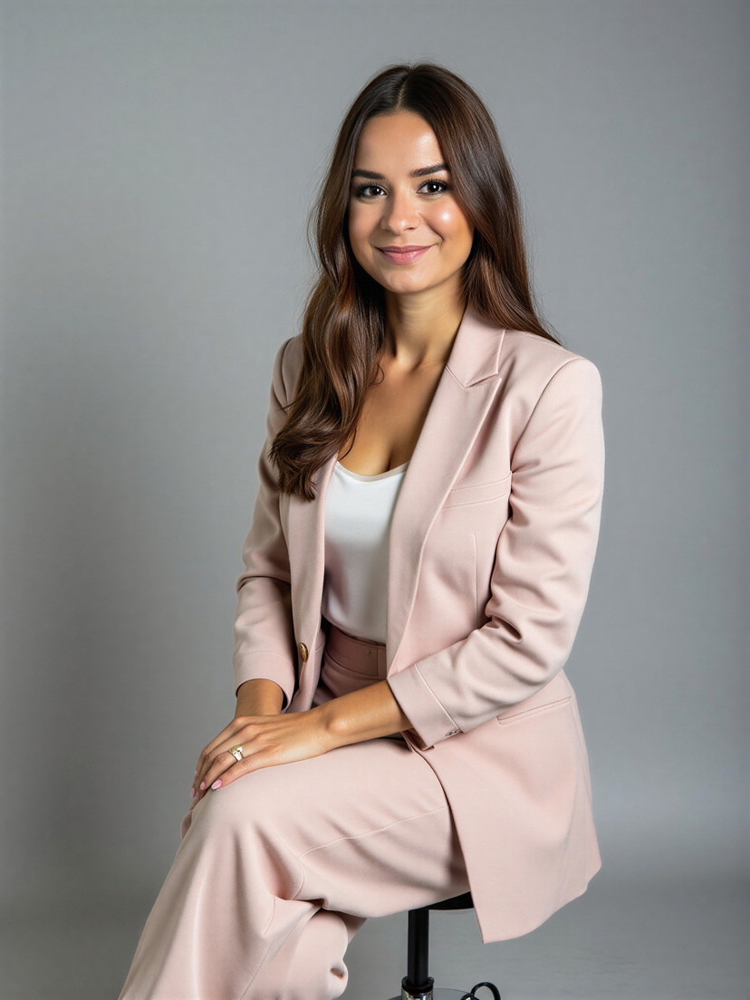 Profesjonalny portret biznesowy kobiety w nowoczesnym biurze